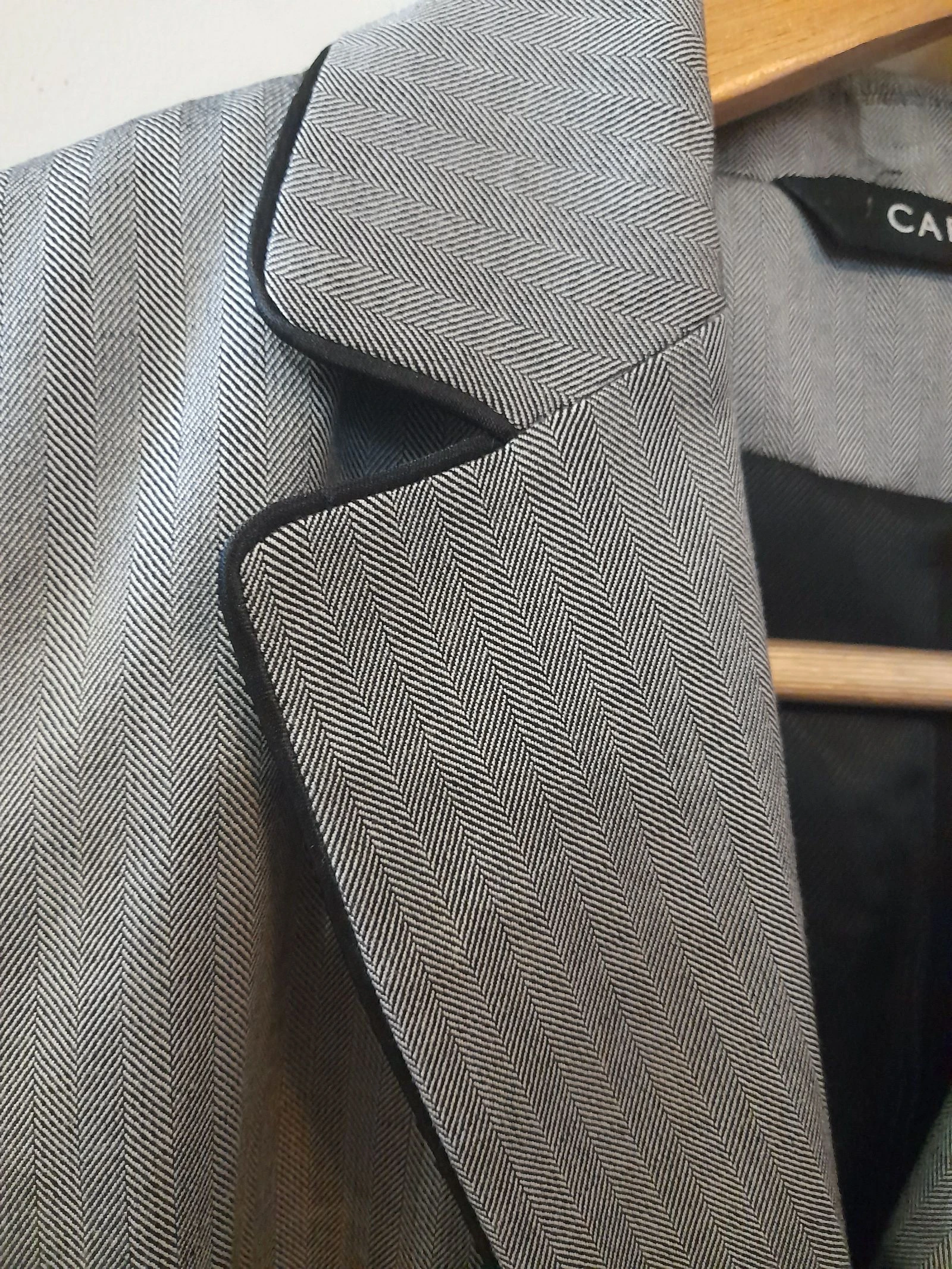 Blazer gris Caroll M 🩶 – photo 4